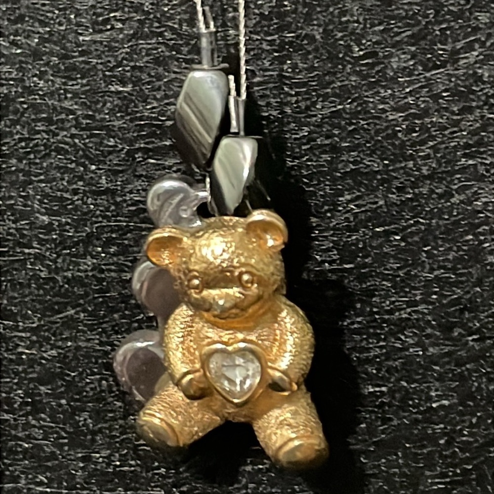 Gemstone Book Thong Bookmark - Teddy Bears